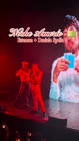 Ya están listos para amorío? Que noche tan bonita @danielaspalla @Esteman ✨💌❤️🔒 #danielaspalla #esteman #nocheamorio #amorio 