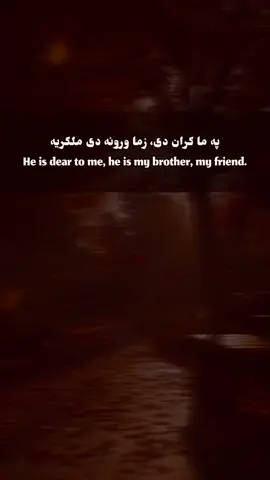 He is dear to me, he is my brother, my friend. ❤️‍🩹🕊️ #creatersearchinsights #foryou #viral #fyp #ورونه 