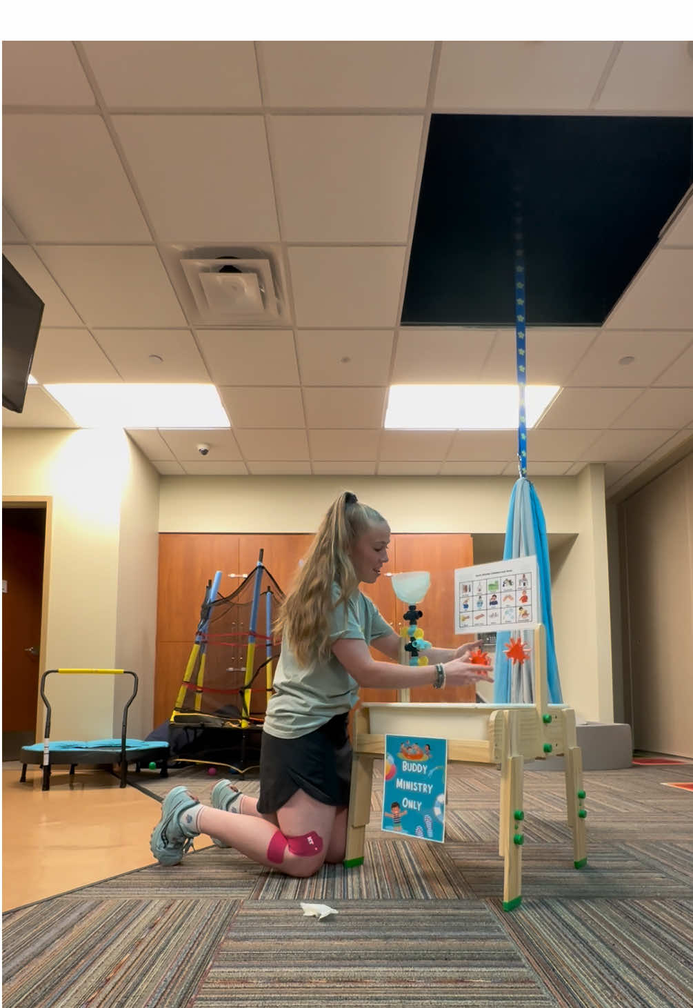We did this a couple months ago and it was a big hit!! 💦🌊🐠🐳🎣 #sensory #specialneedsministry #disabilityministry #makedisciples 