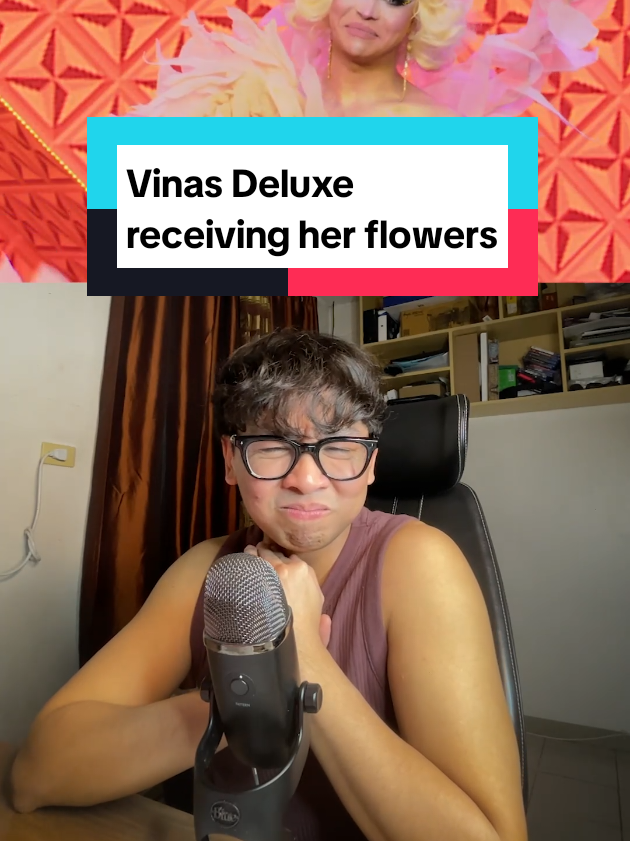 Replying to @kuyakimi Vinas Deluxe deserves all the flowers! 🌻🌻🌻 Nakakaproud lang! 🔥 #fyp #rpdr #rupaul #foryoupage 