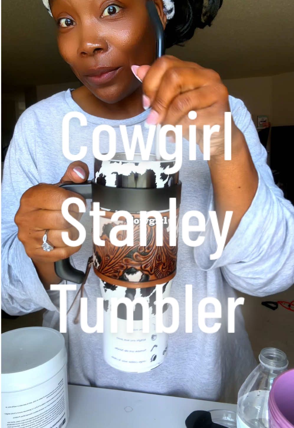 Insulated Tumbler #tumbler #cowgirl #cowgirls #StanleyCup #stanleytumbler 