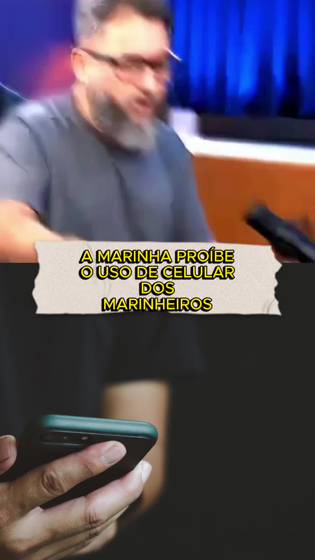 A marinha proíbe o uso de celular dos marinheiros #podcast