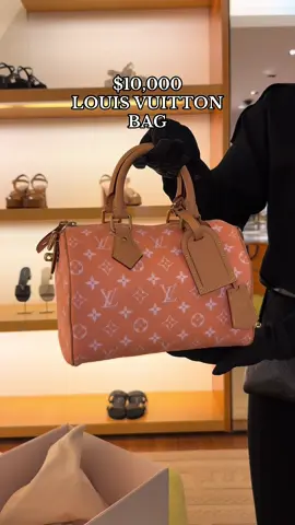 It’s a little cheaper than the last bag #louisvuitton #speedyp9 