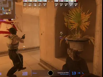 eco round 6 lvl faceit #cs2 #faceit 