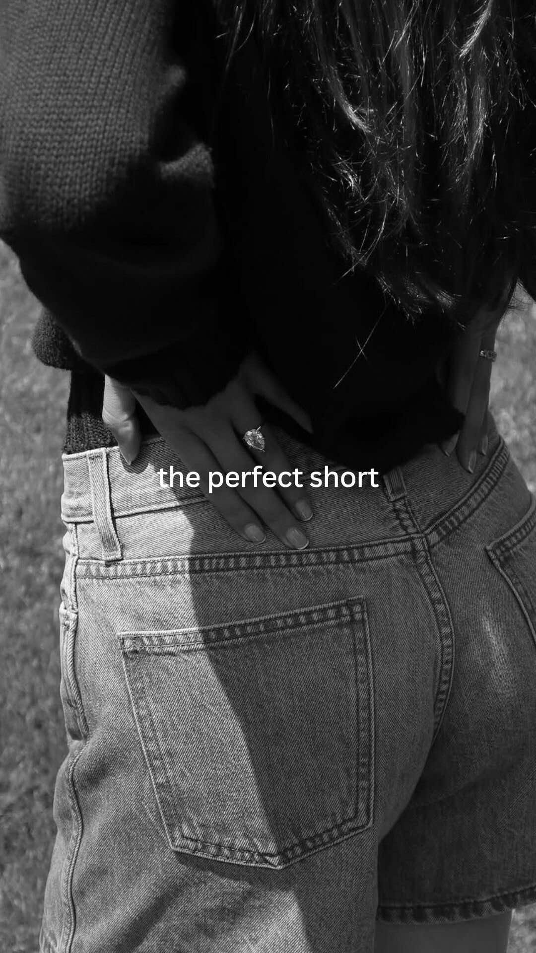 our ‘perfect denim short’ in classic blue 💙 