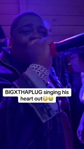 BIGXTHAPLUG singing his heart out😳😭#bigxthaplug 