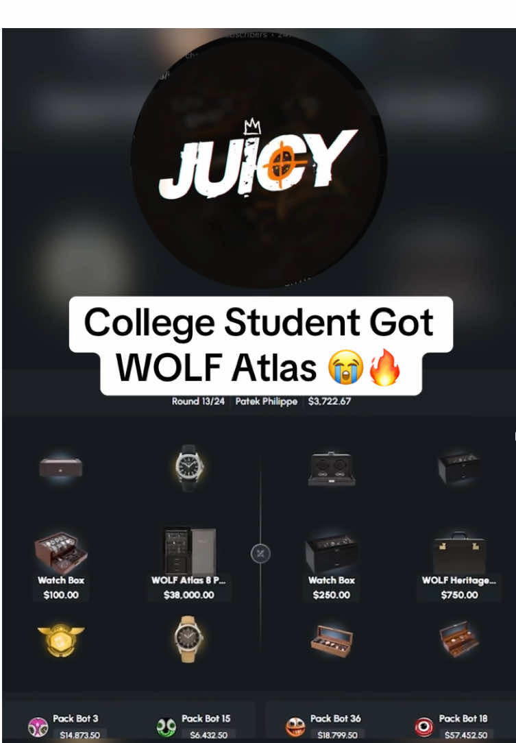 College Student Got WOLF Atlas 😭🔥 #kickstreaming 