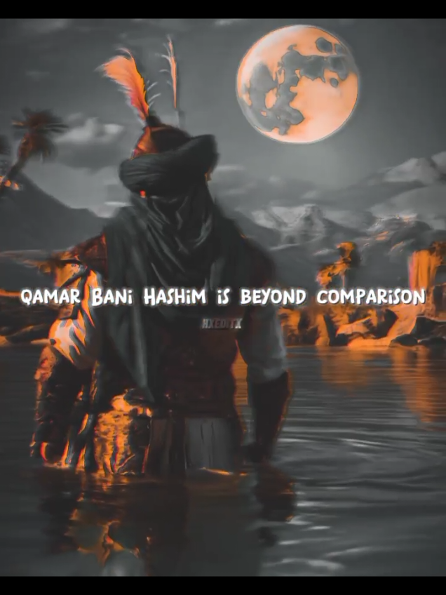 Qamar Bani Hashim🙌🏻 ۔ ۔ ۔ #shiastatus #islamic_video #fyp #CapCut #creatorsearchinsights 