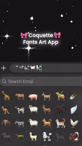 Be coquette 🎀💅🏼 with Fonts Art App #iosemoji #emoji #emojis #newemojis #message #chatting #texting #springemoji #ios18 #font #fonts #freefonts #freefont #keyboard #customkeyboard #customkeyboards #emojicombo #emojicombos #coquette #bow #coquettecore #symbols 