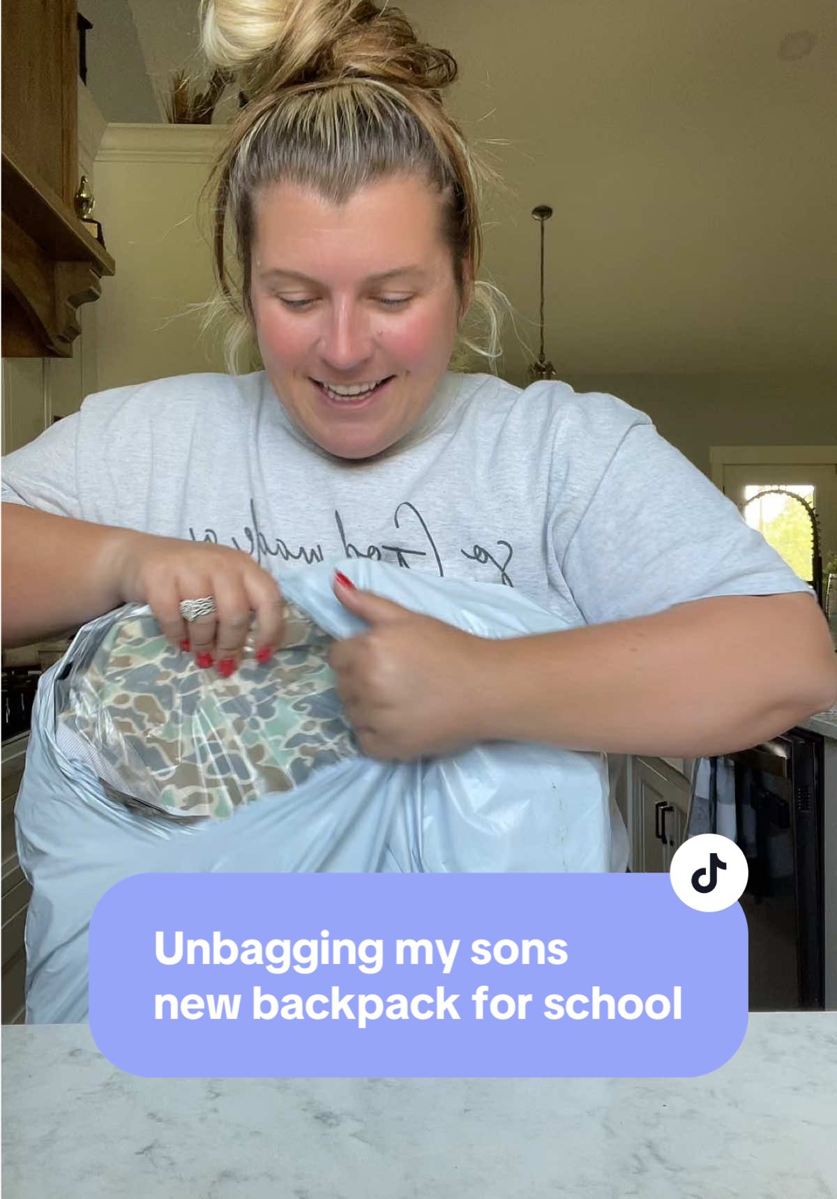 Opening my sons new backpack from Honey Bean! #backtoschool #backpack #preschool #unboxing #fyp