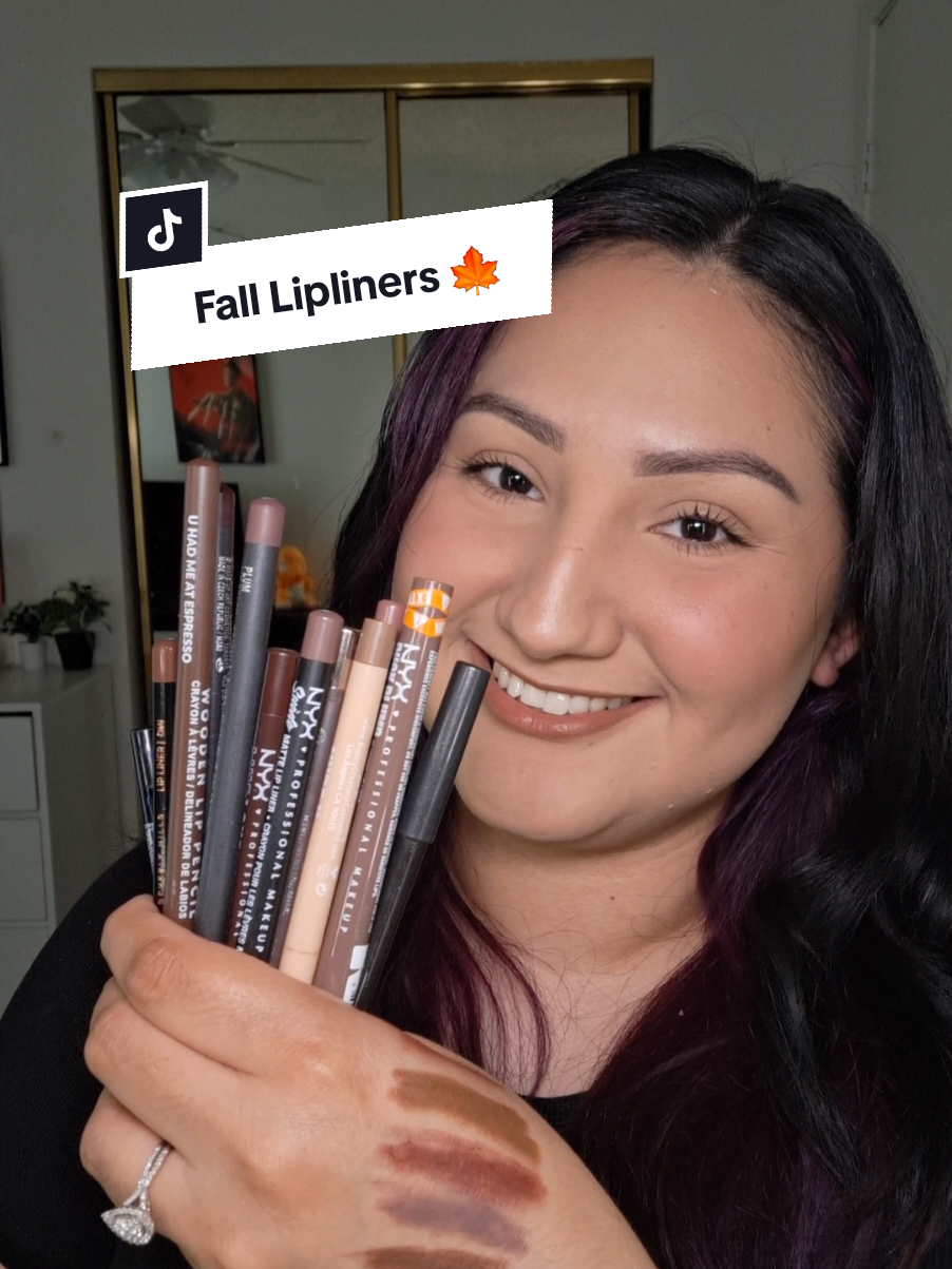 I'll take all the lip combo recommendations 🍁 #smallcontentcreators #fall #falllipstick #lipliner #fallmakeup 