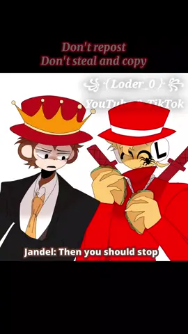Then you should stop 😠/ft: Jandel and Sammy/#jandel #sammy #roblox #animation #memes