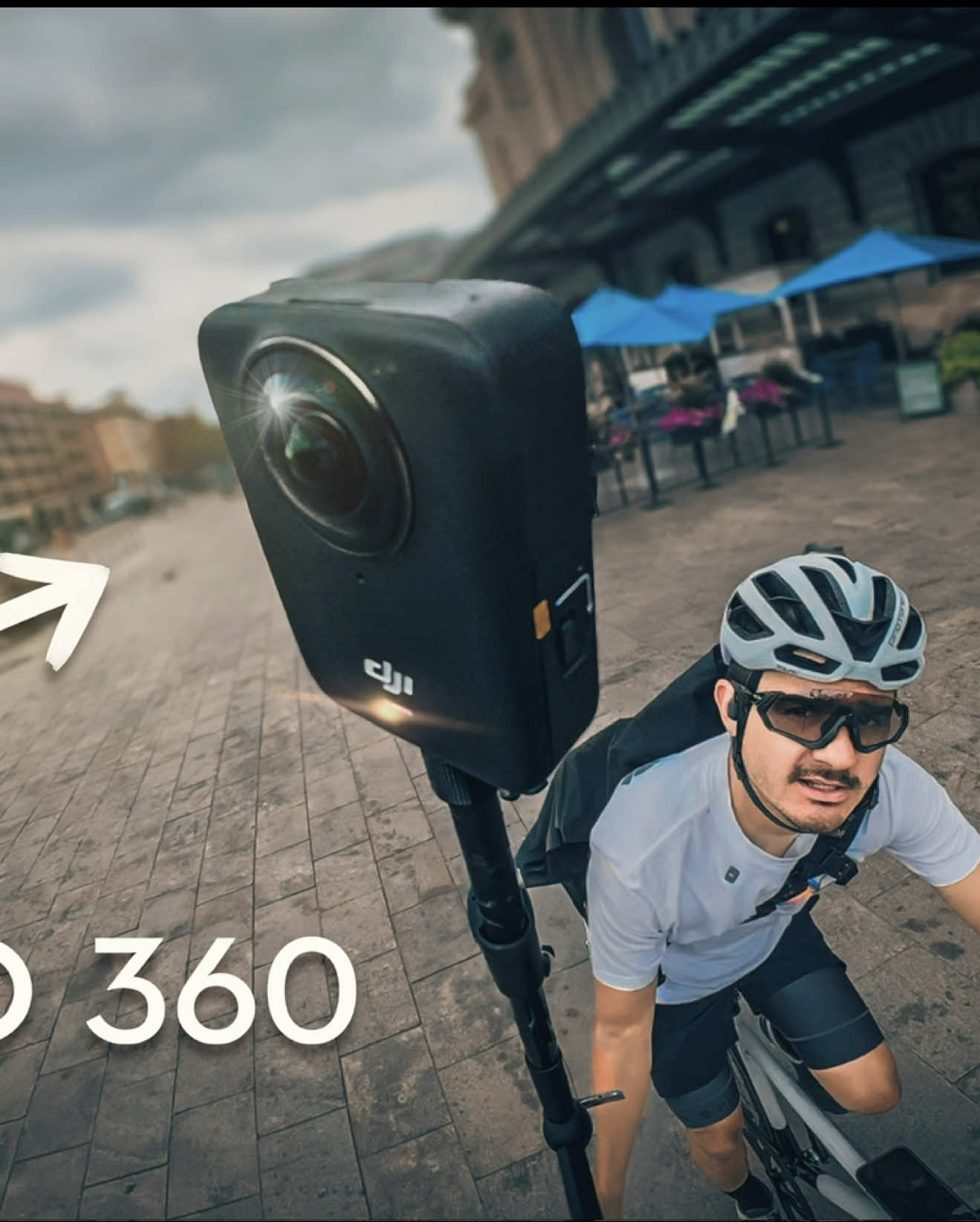 Lo que me gusta de grabar en 360 es que puedes editar desde todos los ángulos y jugar con movimientos y transiciones. Eso es lo que más me gusta de la Osmo 360! (bueno y la nitidez de esta es otra cosa 🤯 ) @DJI Official @DJI Osmo #dji #djiosmo #djiosmo360 