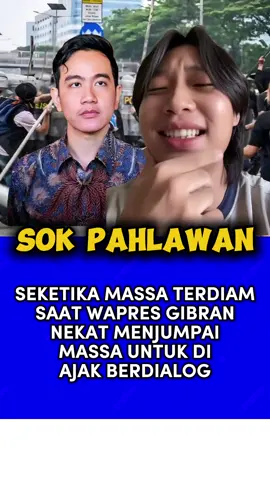 Warganet Kritik Wapres Gibran Saat Berdialog Dengan M4ss4 D3m0nstr4si DPR ‼️