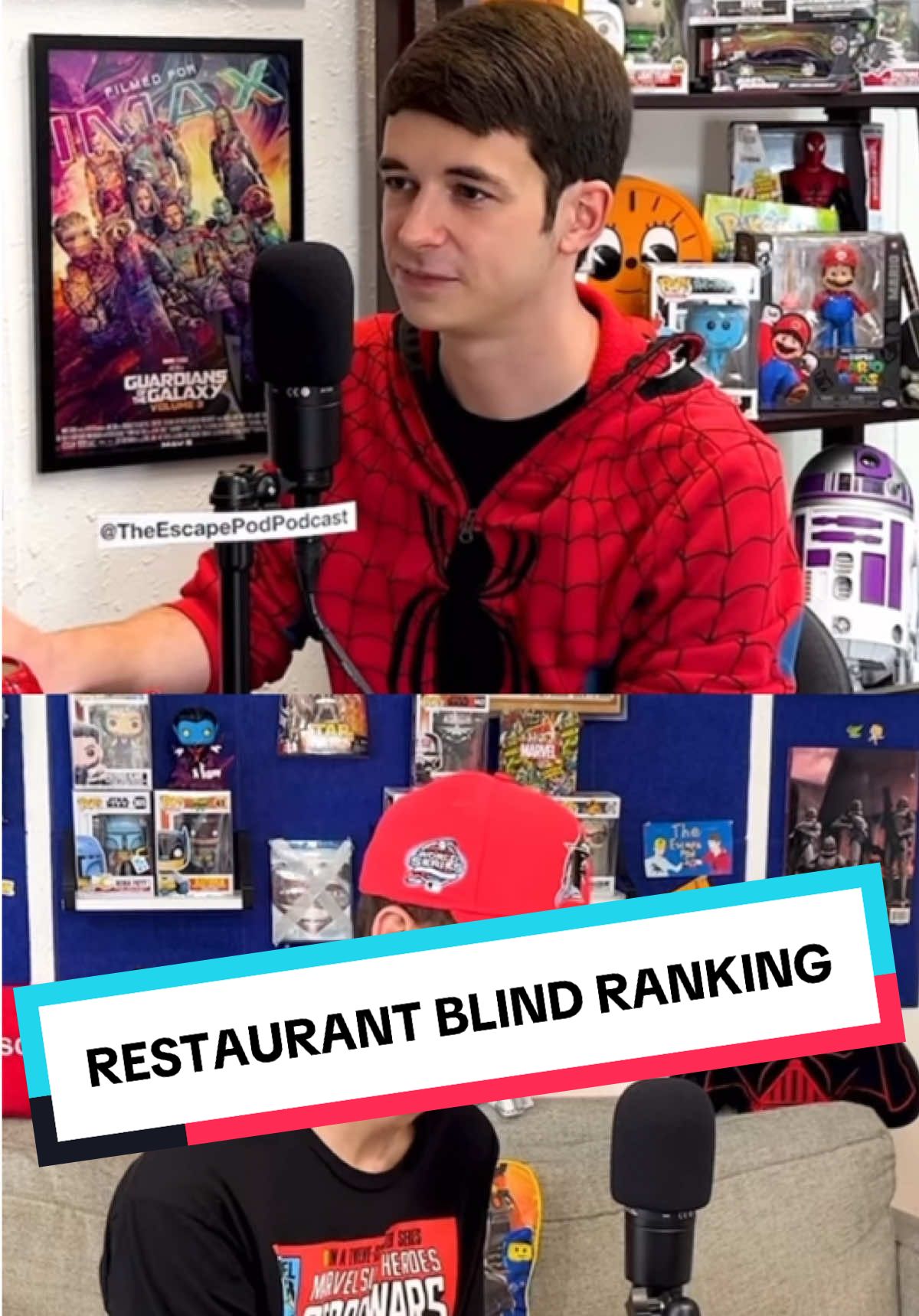 Hat guys restaurant blind ranking @The Escape Pod Podcast #theescapepodpodcast #escapepodpodcast #fypシ #fyppppppppppppppppppppppp #fyp 