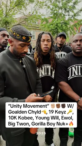 #UNITY MOVEMENT IN #CHICAGO FULL OF SOME REAL SOLDIERS & STAND UP MEN THIS THE WAVE YALL NEED TO GET BEHIND FR🫡💯💯☮️ #influencers #viral #brotherhood 