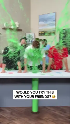 Wouldn’t wanna be the one cleaning up 😭 (@MrBeast ) #mrbeast #friends #challenge #funny 