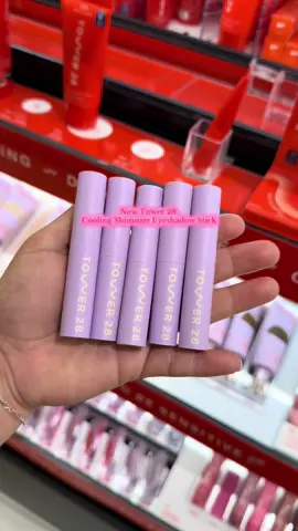 NEW @Tower 28 Beauty @sephora Cooling Shimmer Eyeshadow Stick #gogoshimmer #tower28 #tower28beauty 