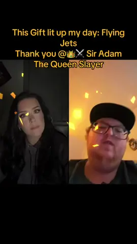 One of the best Gifts in my LIVE. Thank you, 👑⚔️ Sir Adam The Queen Slayer! For your support to my content.@👑⚔️ Sir Adam The Queen Slayer #tiktoklive #livehighlights #livegift #flyingjets 
