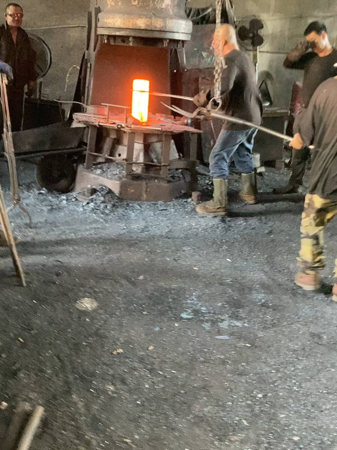 Inside the factory the hardest team forging works   #process #forging #blacksmith #manufacturing