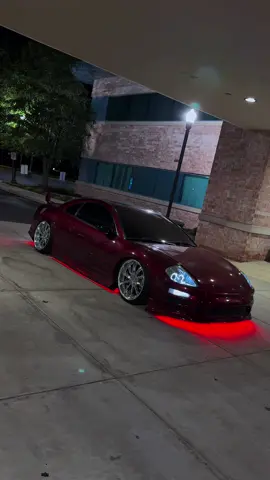 what’s an early 2000s car without underglow? #2003 #mitsubishi #eclipse #3geclipse 