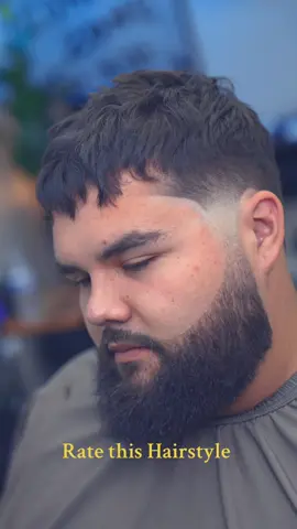 Rate this hairstyle #beardgoals #hair #hairtok #mustache #centralvalley 