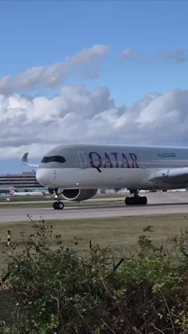 Pure power off this big a350 today 💯#manchester #qatar #fyp #sunny 