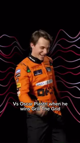 Oscar Piastri’s Grill the Grid domination needs to be stopped 🤓 #f1 #formula1 #oscarpiastri #f1grillthegrid #f1funny 