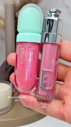 Which team are you on? @KIKO Milano or @Diorbeauty  . . . . . . #diorbeauty #newmakeup #kikomilano #lipglossswatch #kikolipgloss 