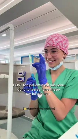 tout le monde a peur de l'anesthésie mais promis on est pas si méchants 😔💉🦷 #dentiste #dentaire #medecinr #pass #pourtoi