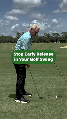 Stop Early Release in your Golf Swing #golf