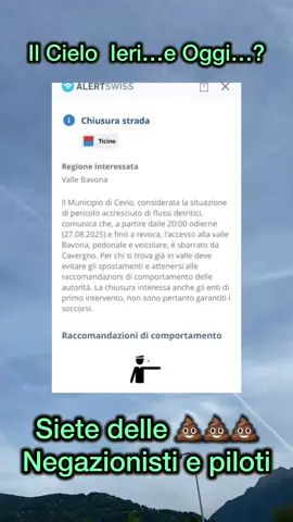 #duetto con @oOxygen_o2 Come volevasi dimostrare ma tranquilli guardo troppi film #sciechimiche #svizzera #ticino #governosvizzero 