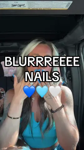 NEW NAILSSSS 💙💙 #nails #nailinspo #newnails #bluenails #fypage 