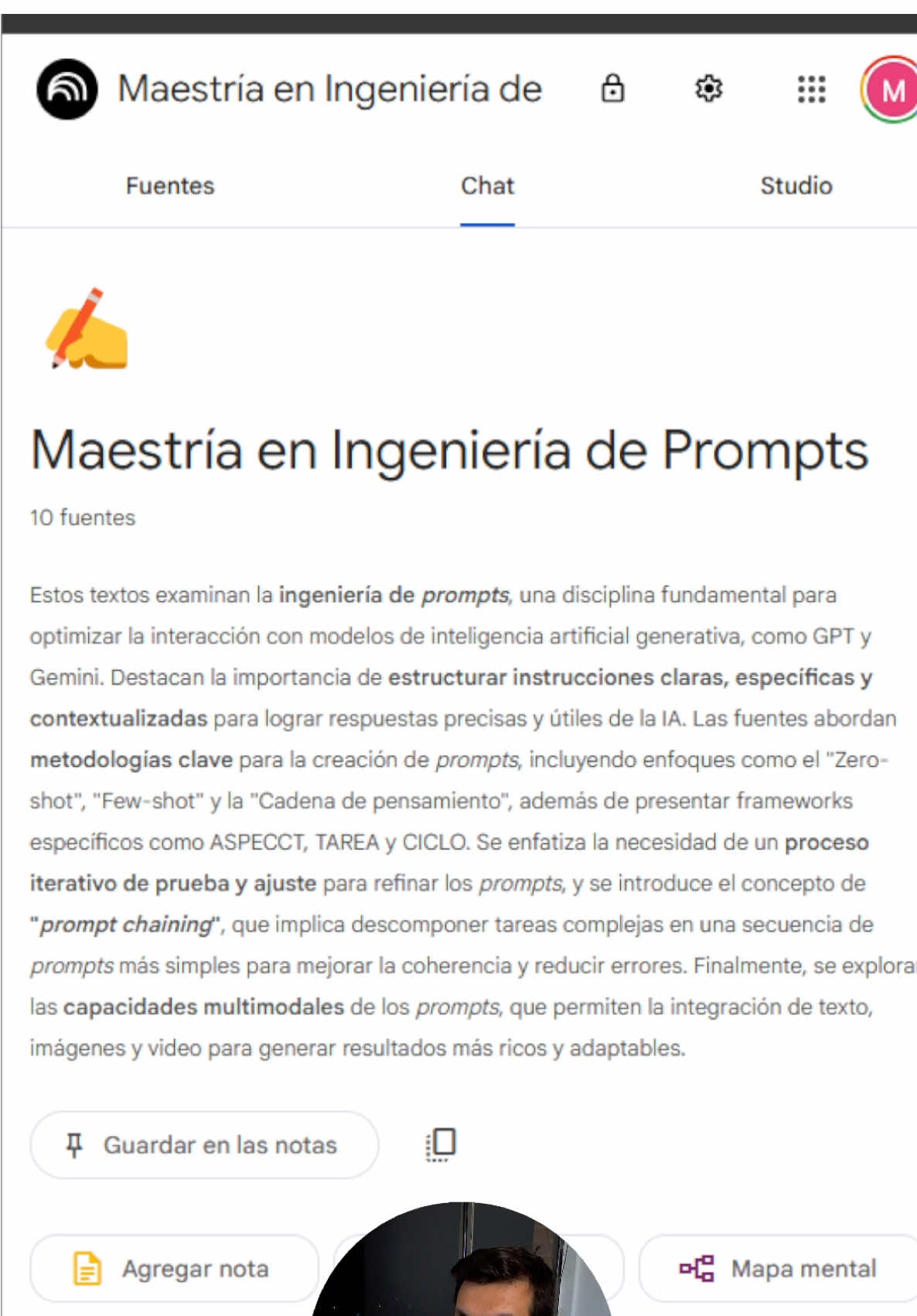 GPT con poderes usando NotebookLM y ChatGPT.  Combinamos dos herramientas de inteligencia artificial para hacer una MAESTRÍA EN INGENIERÍA DE PROMPT #chatgpt #notebooklm #gpt #inteligenciaartificial #ia 