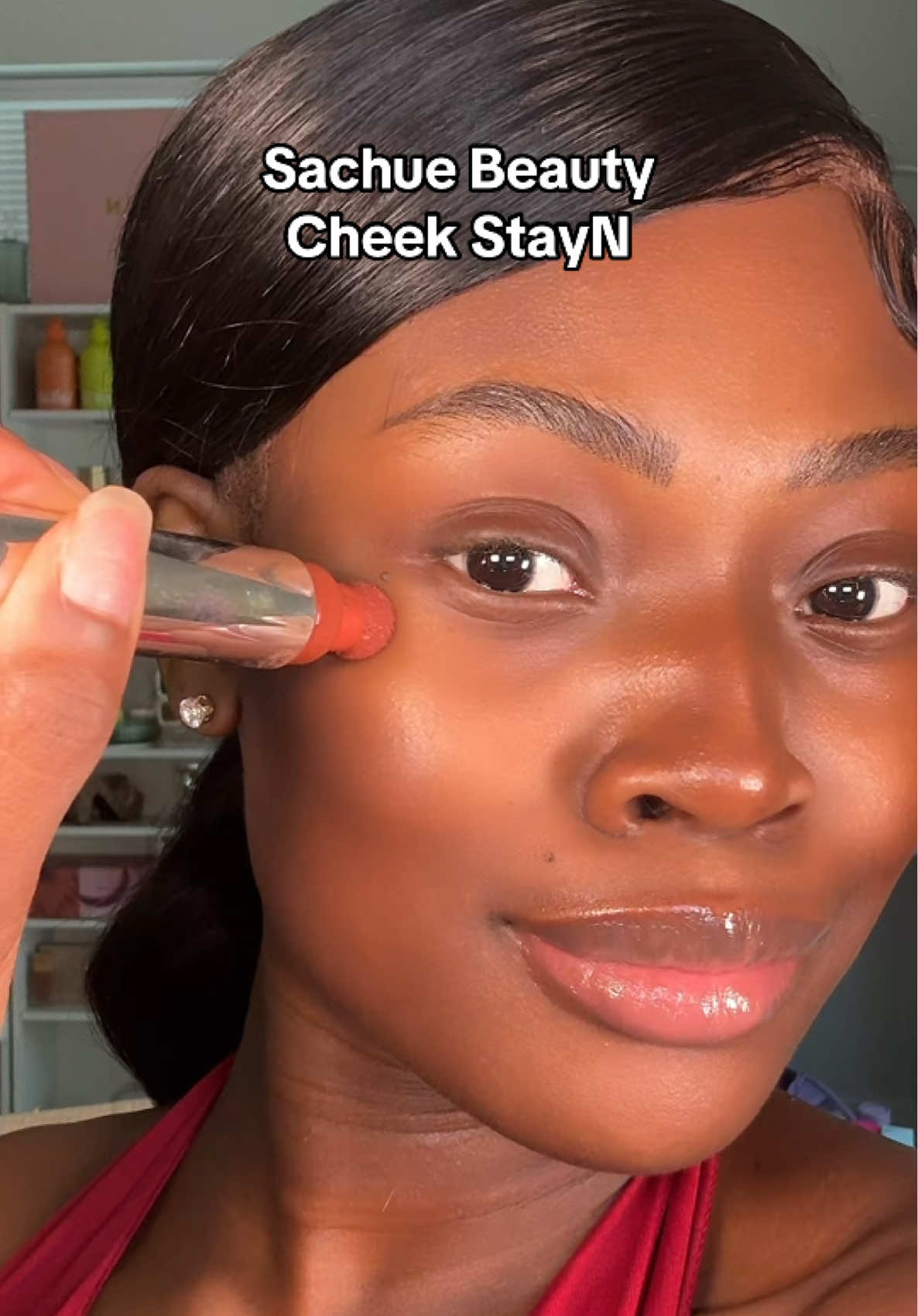 @SACHEU Beauty US cheek StayN 🩷🩷 #SACHEUBeauty #tiktokshopcreatorpicks #cheekstayn   #NoMakeupMakeup #SacheuWorld 