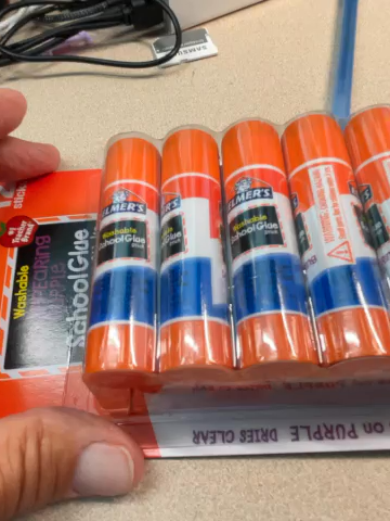 Trying Elmers School Glue Sticks