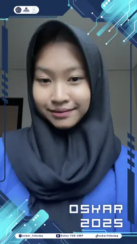 Halo, Ekonom Muda! Perkenalkan, saya Diani Yustikarini berasal dari Karawang. Saya adalah Mahasiswa Akuntansi S1, kelompok smartcuan. kegiatan ku seharian mengikuti spectaa dari jam 7 sampai jam 3.  Udah taukan apa aja keseruan kegiatanku selama Pra-OSKAR FEB 2025✨ Saya siap mengikuti OSKAR 2025 dan siap menjadi bagian dari keluarga besar Fakultas Ekonomi dan Bisnis Universitas Muhammadiyah Purwokerto. 