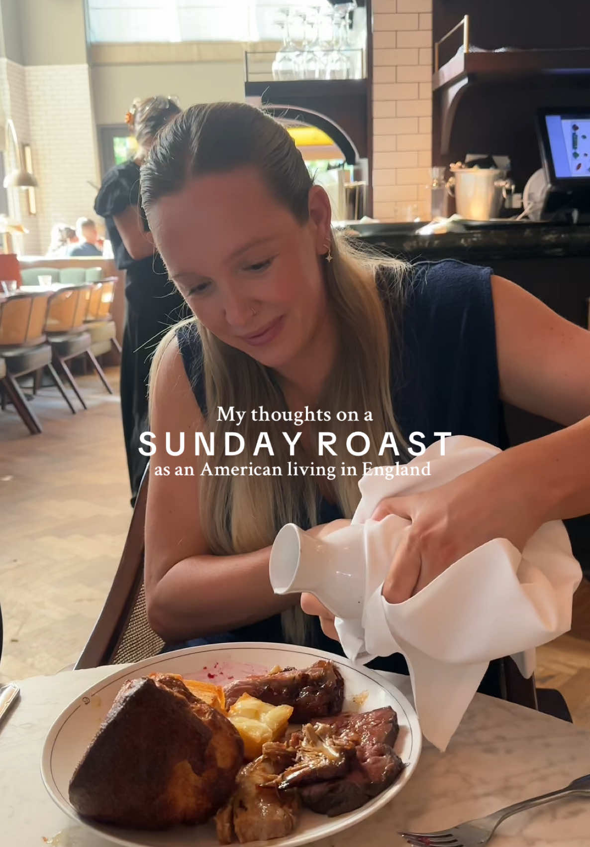 A roast is giving World War II vibes but not gonna lie that was good #sundaylunch #roast #sunday #sundayroast #darbyslondon 