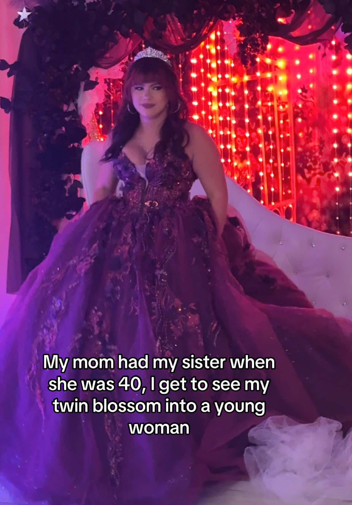 My baby sister Quince’s. It really has been like watching a mirror of myself growing up. 