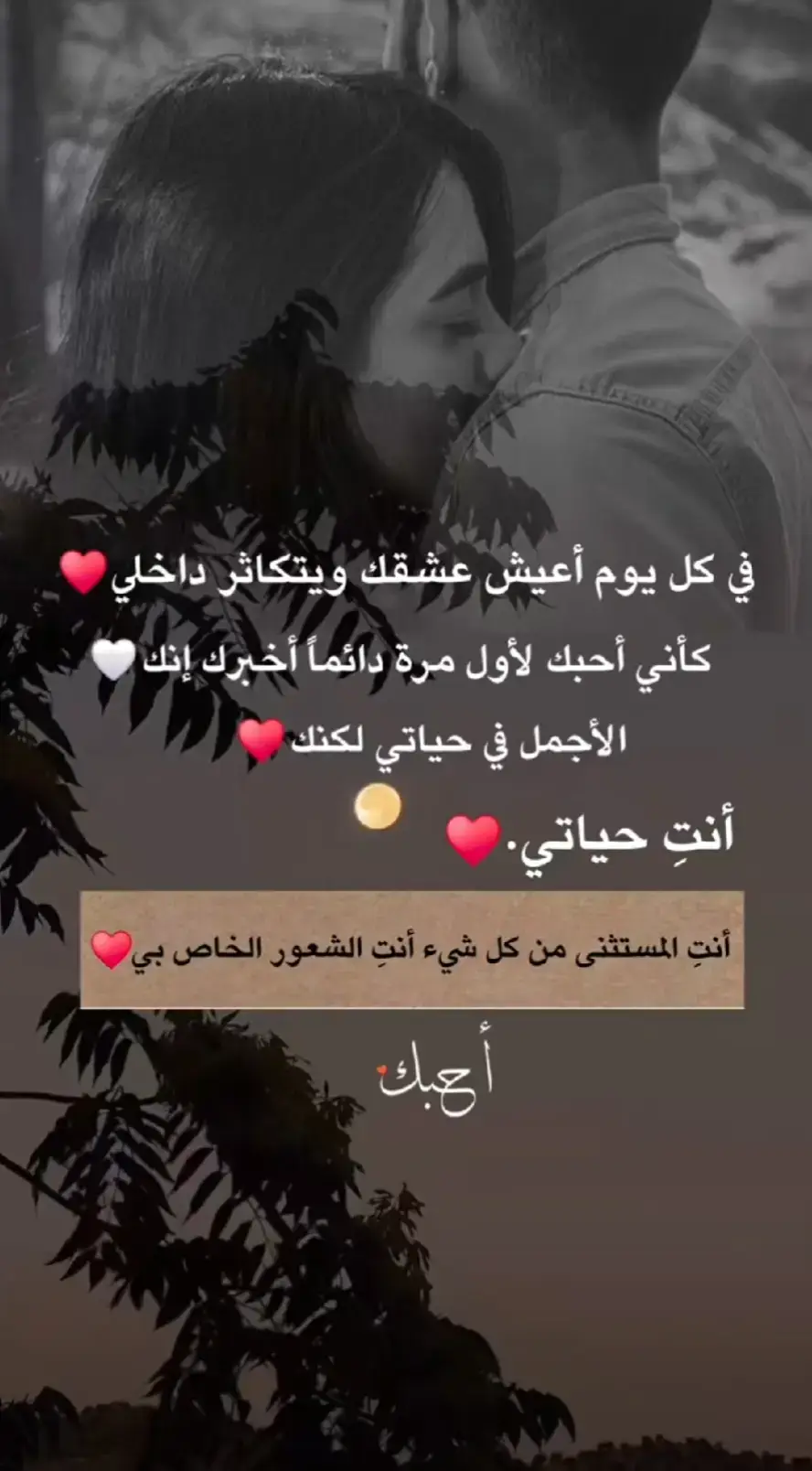 انت المستثني من كل شيء انت الشعور الخاص بي 🫂❤️