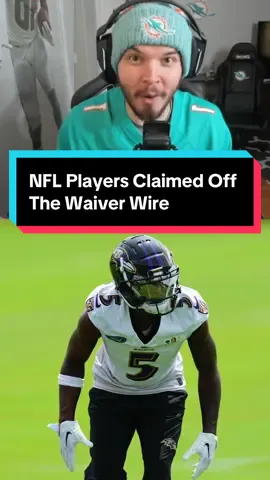 NFL Players Claimed Off The Waiver Wire #nfl #nfltrending #nflviral #nflfootball #waiverwire 