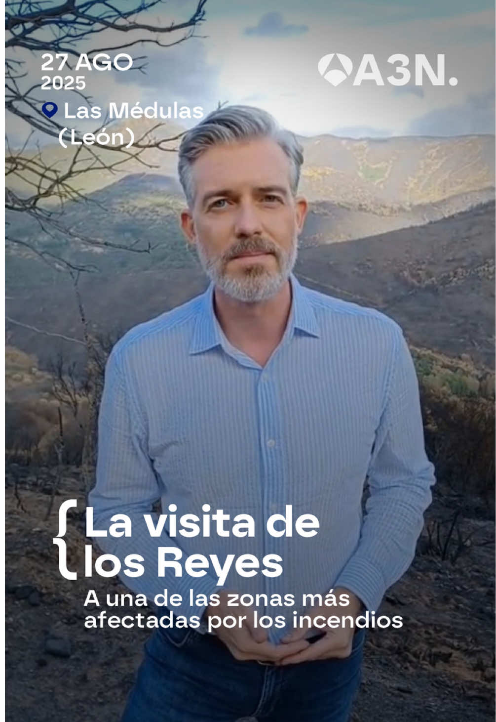 ➡️ Los Reyes han visto paisajes desoladores en su visita a una de las zonas más afectadas por los incendios 🧯 Han señalado que queda mucho trabajo por hacer para superar esta tragedia  🗣️ Ángel Carreira da todos los detalles  📲 Sigue toda la #actualidad en antena3noticias.com #Antena3Noticias #Noticias #News #NoticiasTikTok 