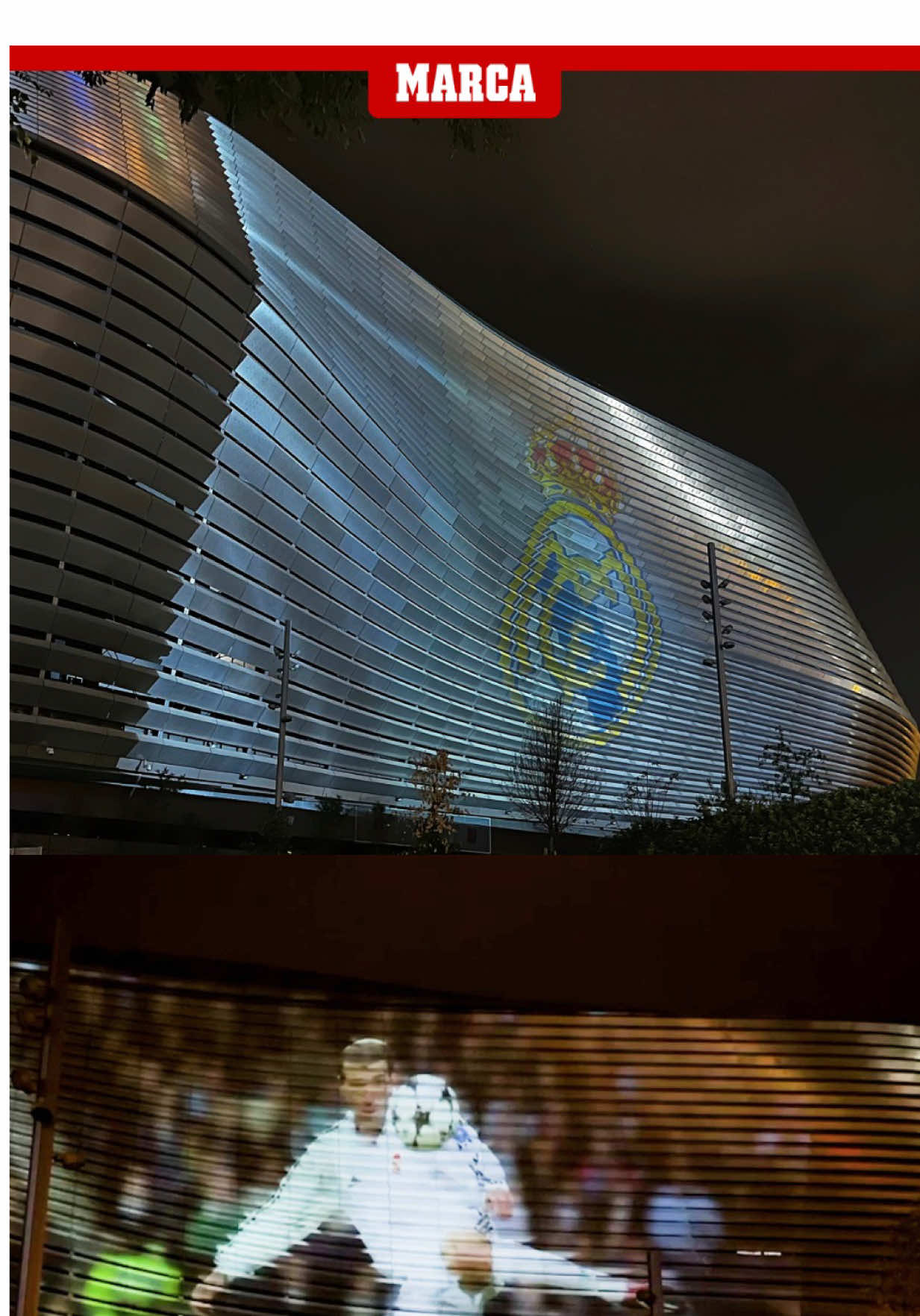 ✨ El Bernabéu estrena luces nuevas… y muchos están encantados Pero… hay vecinos que ya se han quejado del brillo 🌃 ¿Tú de qué lado estás? #Bernabéu #RealMadrid #Luces #Madrid 