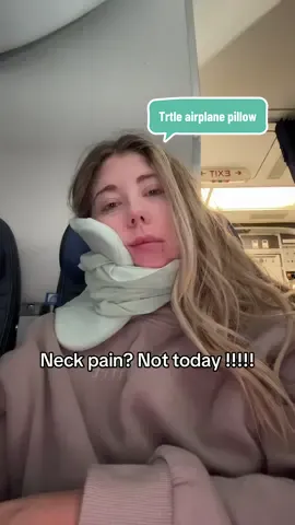 Once you try this travel pillow, you will never go back!  #trtle #airplanepillow #travelpillow #tiktokshoplabordaysale #tiktokshopcreatorpicks 