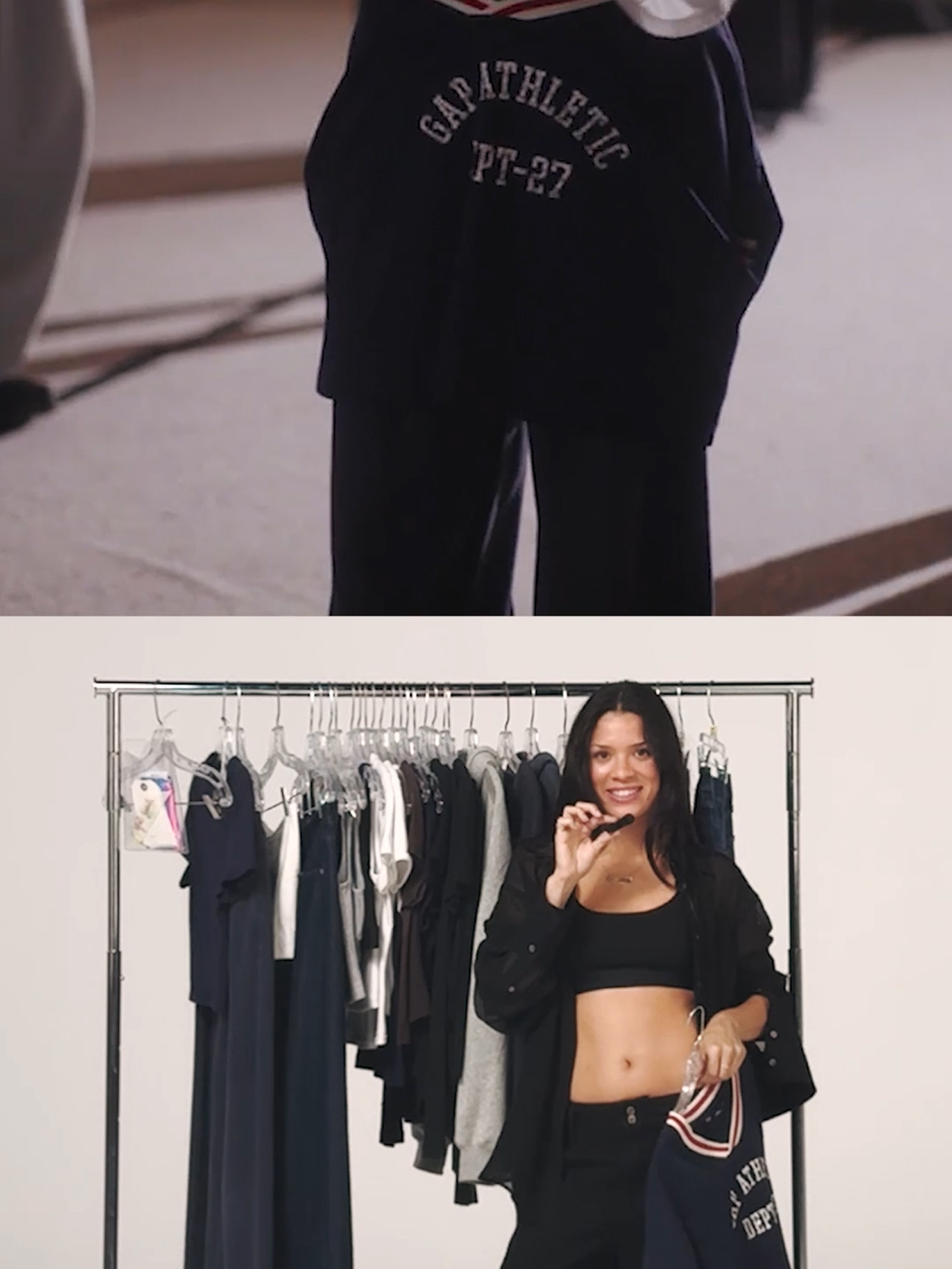 Wardrobe with @yungyuli. We asked one of our dancers to share looks. From low rise denim to accessorizing her jersey. Explore the campaign at link in bio. #BetterinDenim