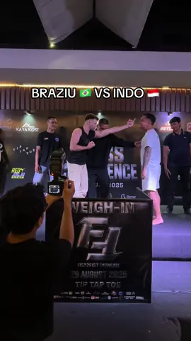 INTERNATIONAL FIGHT di Jogja??? #f2fshowcase #brazilvsindo #yogyakarta #combatsport #jogja24jam 