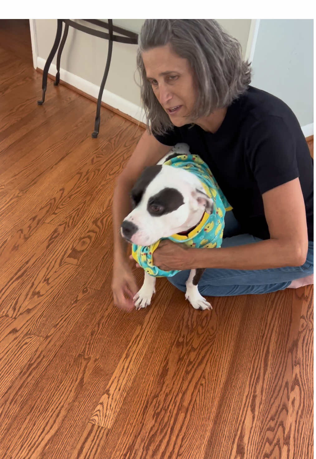 #FunnyDog #CuteDog #DogPJs #Duck #pajamas 