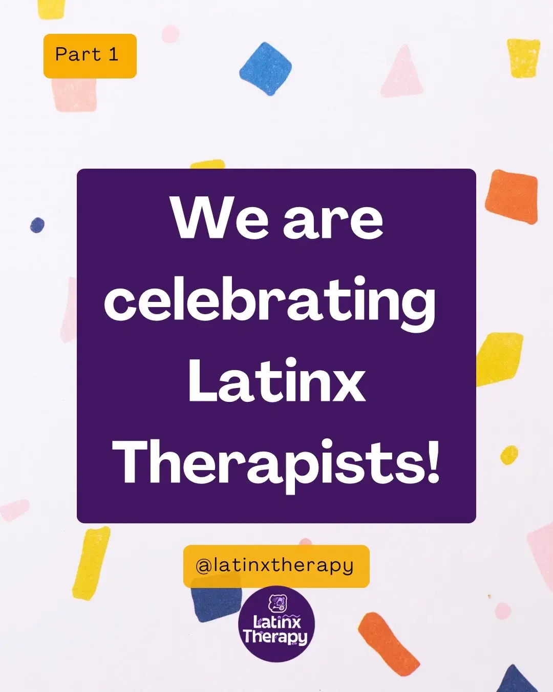 There’s a lot of stress going on but we are taking a moment to highlight some of our colleagues’ wins! #latinxtherapists #professional #personalwins #achievements @The Therapist Singer 