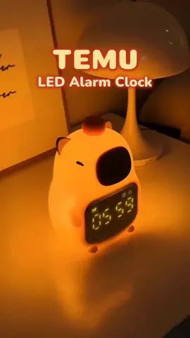 This LED alarm clock glows gently in the dark and helps ease you into your daytime. It's more than a clock—it’s a little moment of peace on your nightstand. 🌤️💤 🔍 Find it at https://temu.to/m/gydoyv1hs77 #Temu #TemuFinds #BedroomVibes