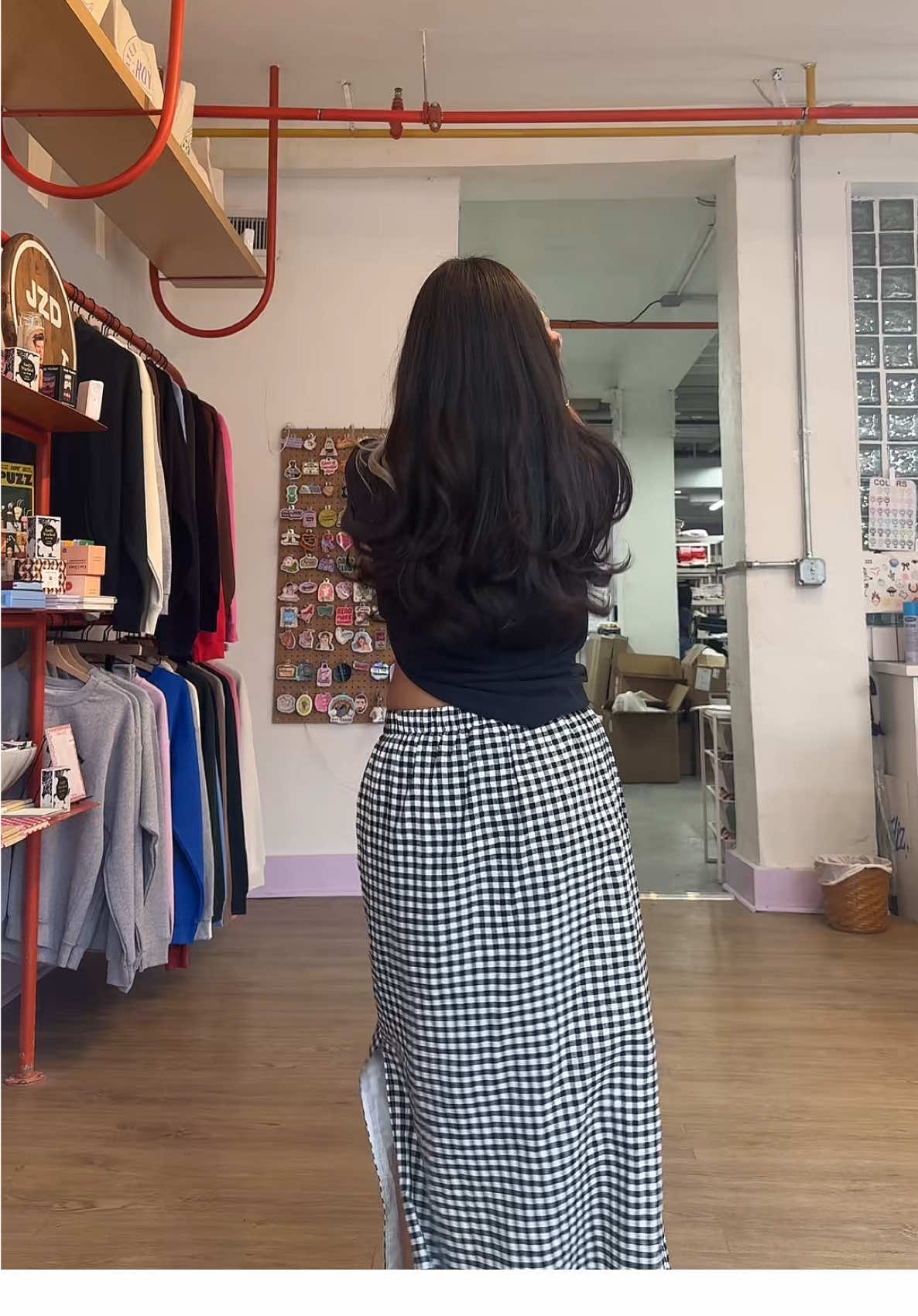 shirt from @Shop JZD OVI use code: JOCLUII #OOTD #ootdinspo #skirts 